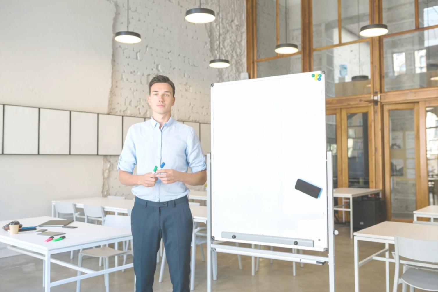 Séance de formation en petits groupes